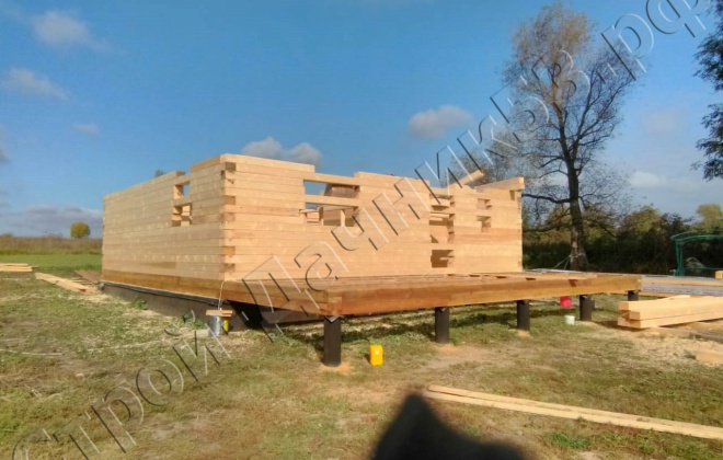 4 Брусовой дом 11×8, 88 м², Тульская область, Щёкинский район, Село Голощапово (8)